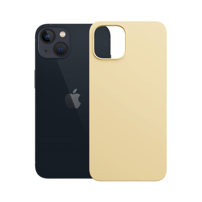 3mk Hardy MagSilicone case for Apple iPhone 15 - yellow