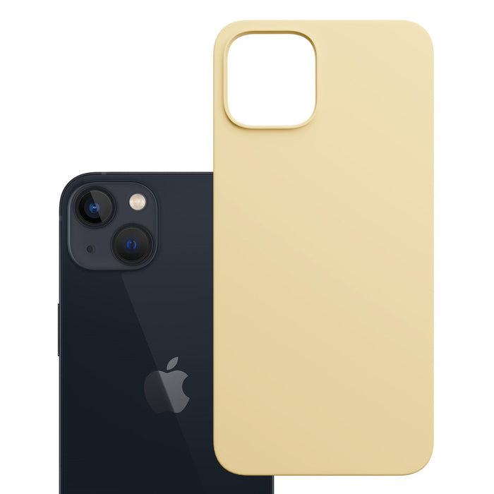 3mk Hardy MagSilicone case for Apple iPhone 15 - yellow