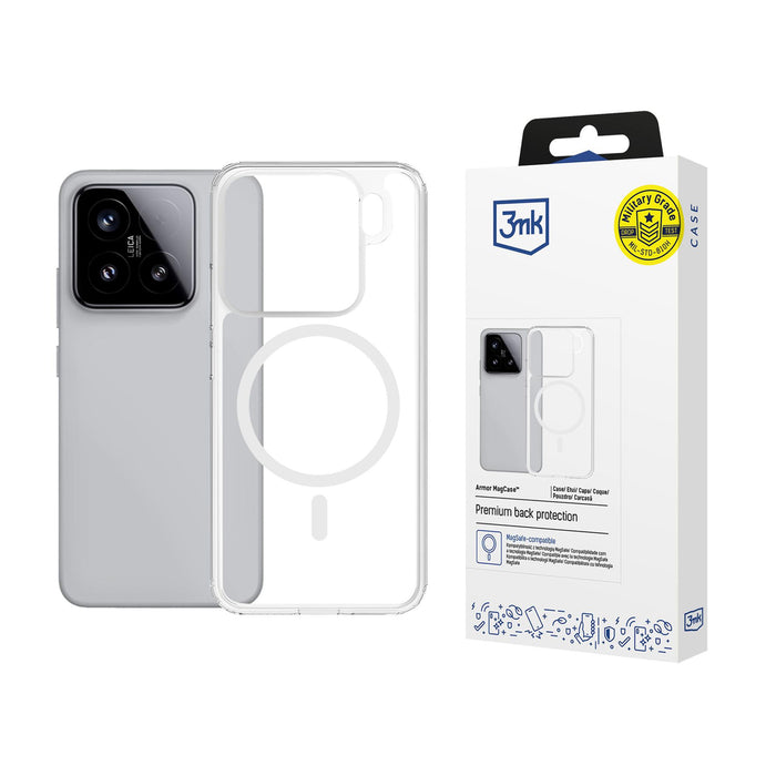 3mk Armor MagCase for Xiaomi 15 Pro - transparent