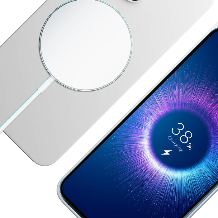 3mk Hardy MagSilicone Case for Apple iPhone 15 Pro Max - White
