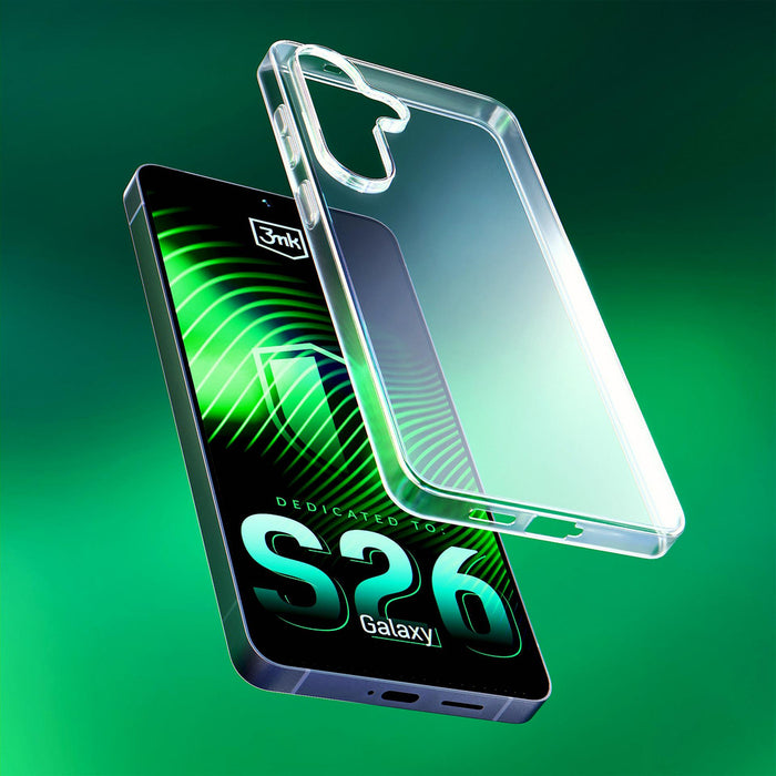 3mk Clear Case for Samsung Galaxy S26 - transparent