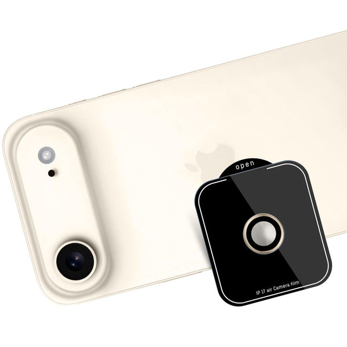 3mk Lens Protection Pro Tempered Glass for iPhone 17 Air - Gold