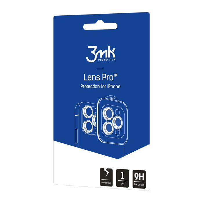 3mk Lens Protection Pro Tempered Glass for iPhone 17 Air - Gold