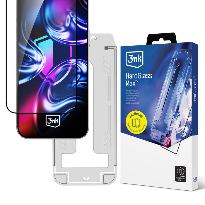 3mk Hardglass Max Tempered Glass for iPhone 15 Pro Max