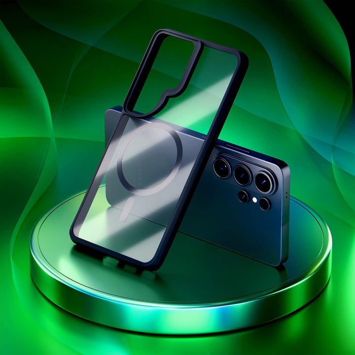 3mk Satin Armor MagCase for Samsung Galaxy S26 Ultra - Transparent Black