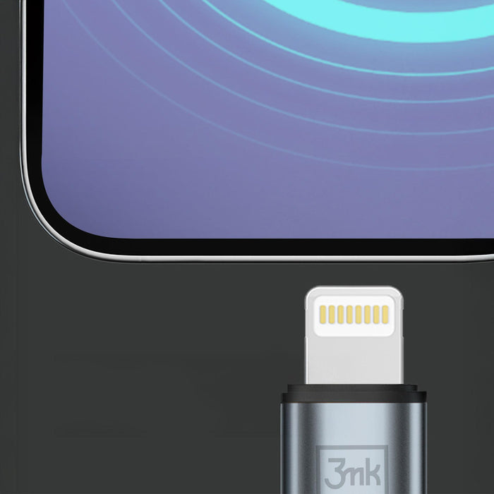 3mk Hyper Cable 3mk Hyper Cable N-SERIES USB-A / Lightning 1m 5V/2.4A 12W / black