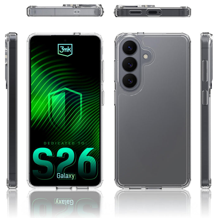 3mk Armor Case for Samsung Galaxy S26 Pro - Transparent