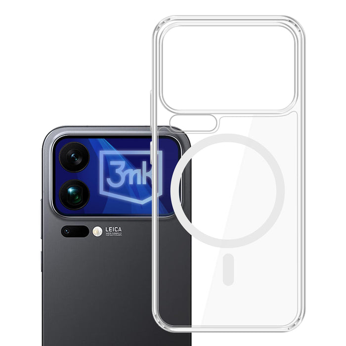 3mk Armor MagCase for Xiaomi 17 Pro Max - transparent