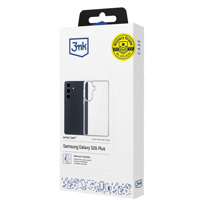 3mk Armor MagCase for Samsung Galaxy S26+ - transparent