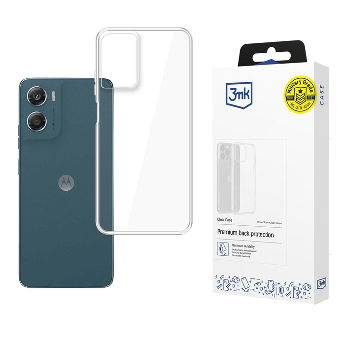 3mk Clear Case for Motorola Moto G06 / Moto G06 Power - transparent