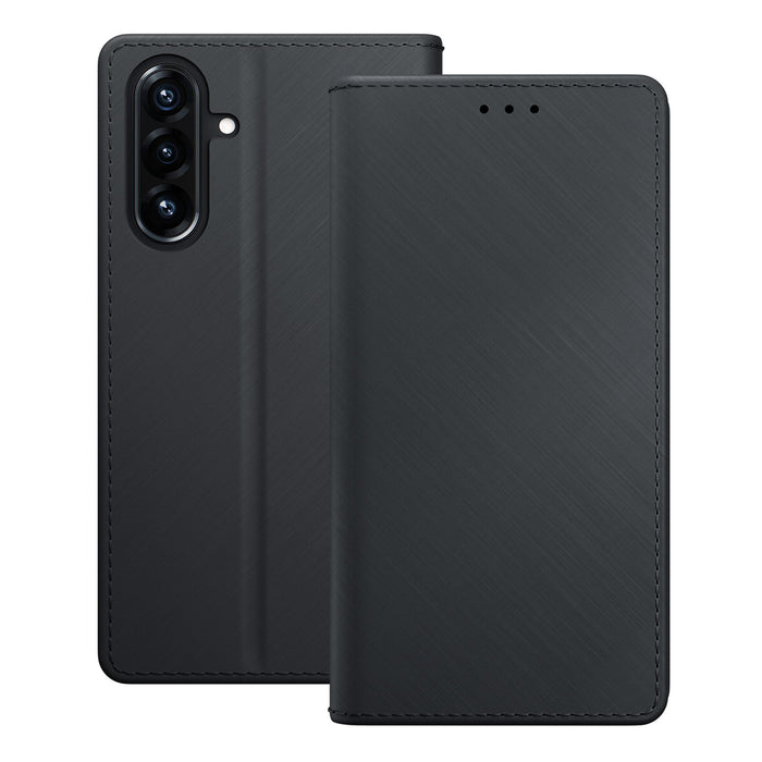 3mk Wallet Case for Samsung Galaxy A57 - Black