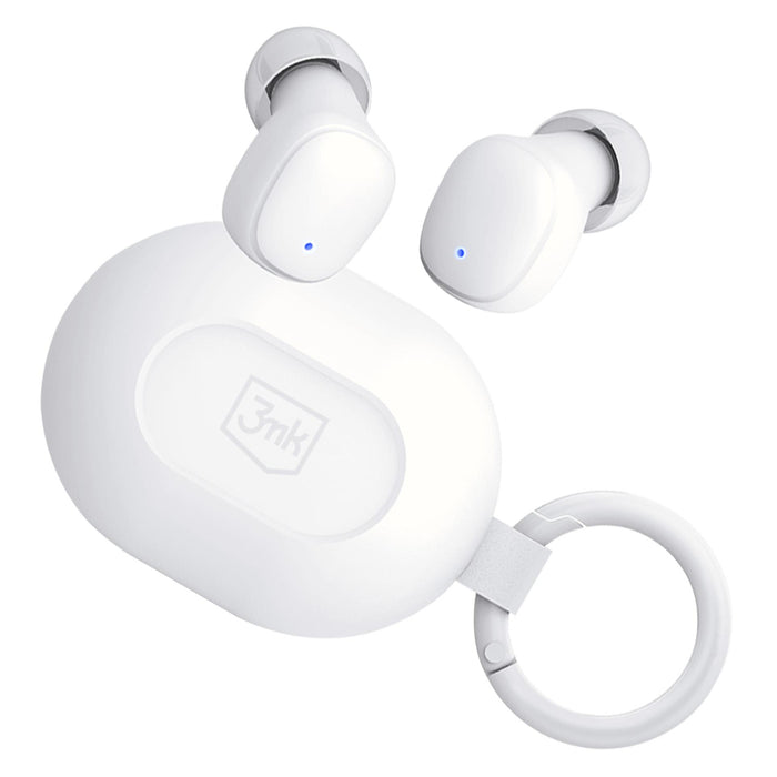 TWS 3mk FlowBuds 6.0 Wireless Headphones - White