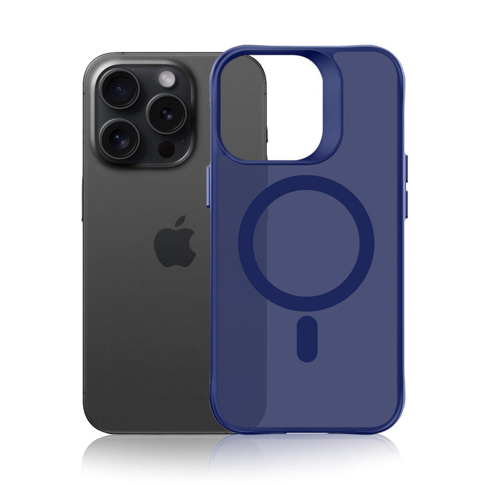 3mk Smoke MagCase for iPhone 16 Pro Max - Blue-Translucent