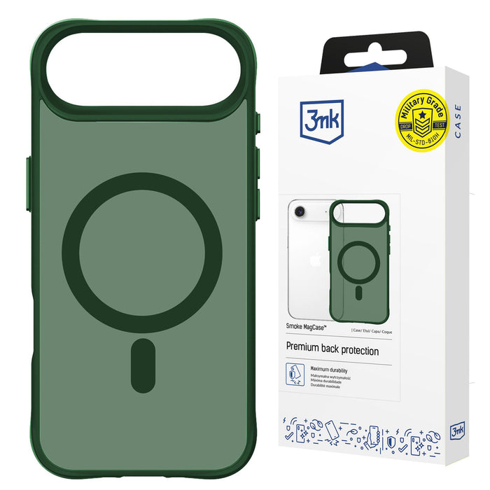 3mk Smoke MagCase for iPhone Air - Green