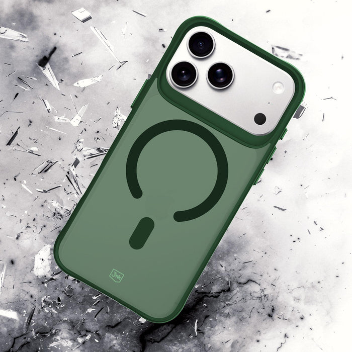 3mk Smoke MagCase for iPhone 17 Pro Max - Green