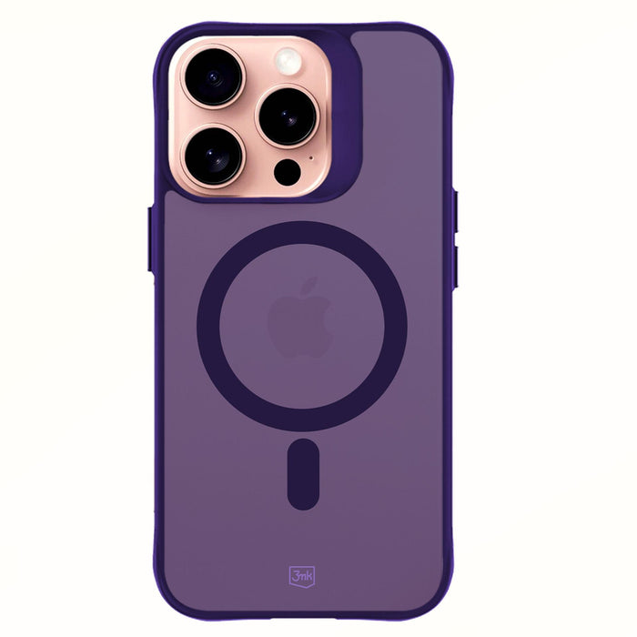 3mk Smoke MagCase for iPhone 16 Pro Max - Purple-Translucent