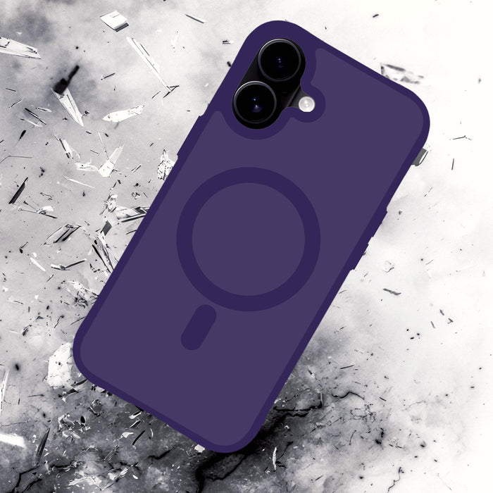 3mk Smoke MagCase for iPhone 17 - purple-translucent