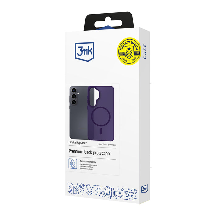 3mk Smoke MagCase for iPhone 17 - purple-translucent