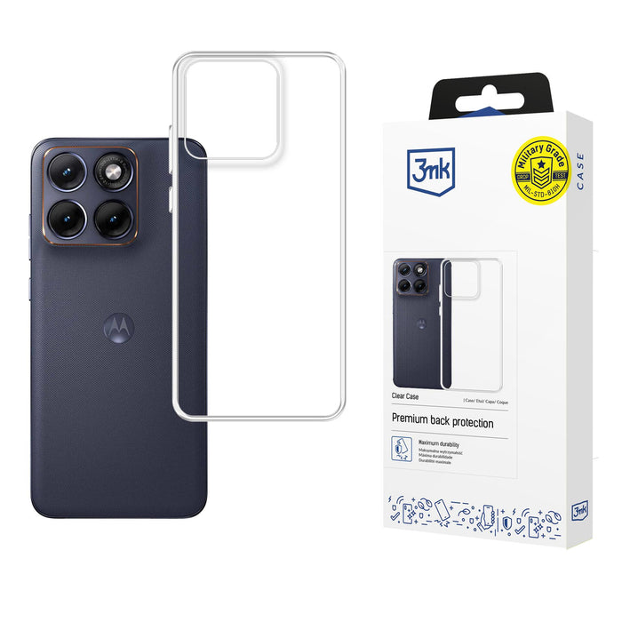 3mk Clear Case for Motorola Edge 70 Fusion - transparent