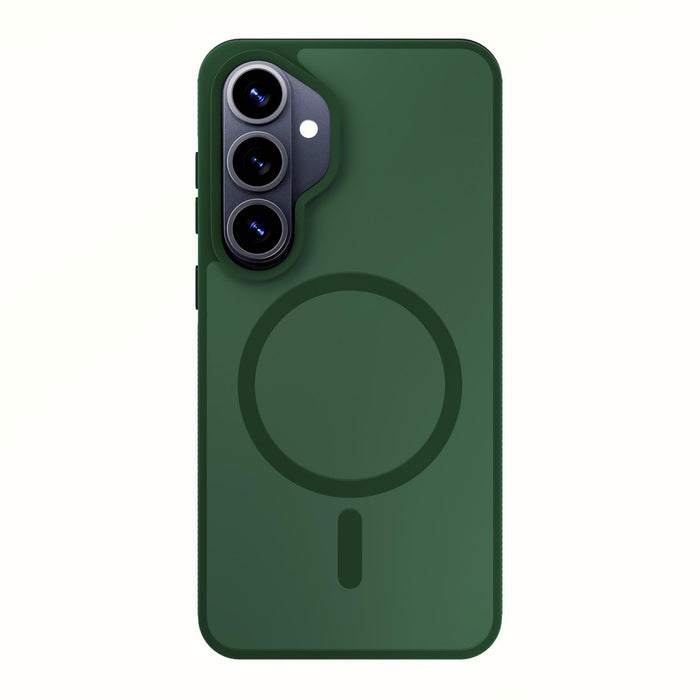 3mk Smoke MagCase for Samsung Galaxy S26 - green