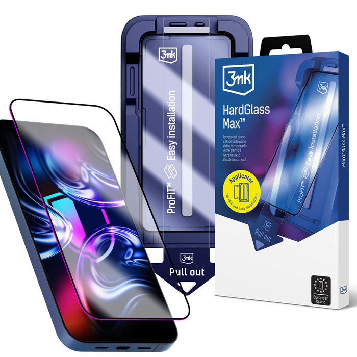 3mk HardGlass Max tempered glass for iPhone 15 Pro Max