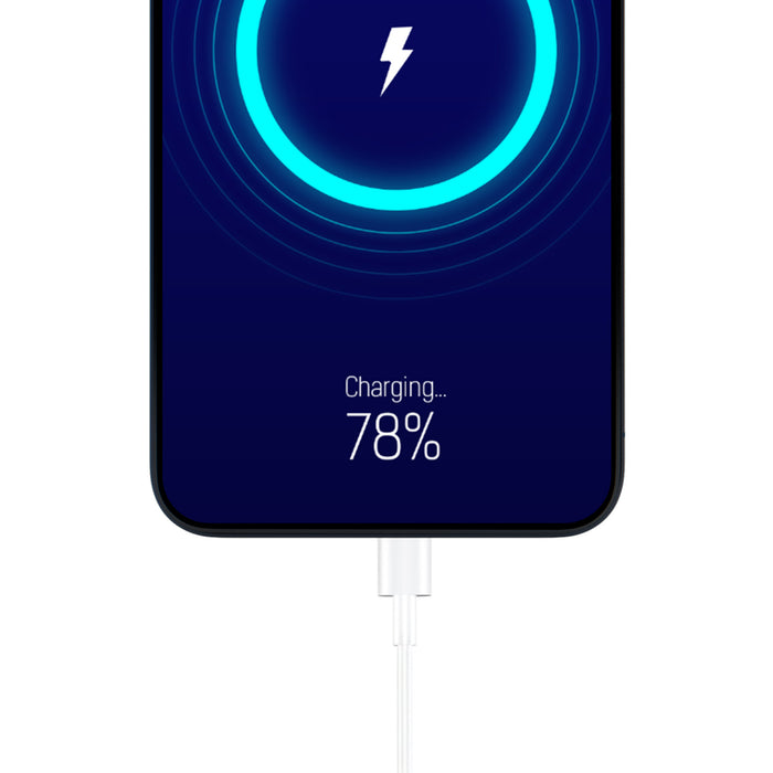 3mk Cable 3in1 USB-A - micro USB / Lightning / USB-C 1.2m 20V/2.4A 15W - white