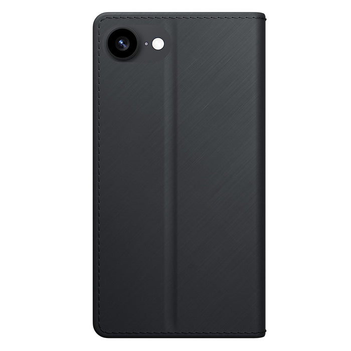 3mk Wallet Case for iPhone 16e - Black