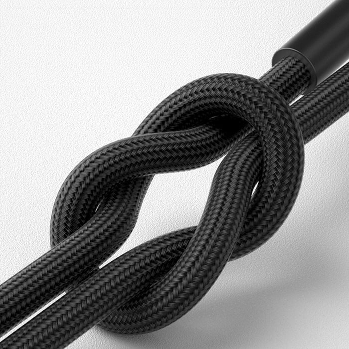 3mk Hyper Cable N-SERIES USB-A / MicroUSB 3m QC 3.0 5V/2A 10W - black