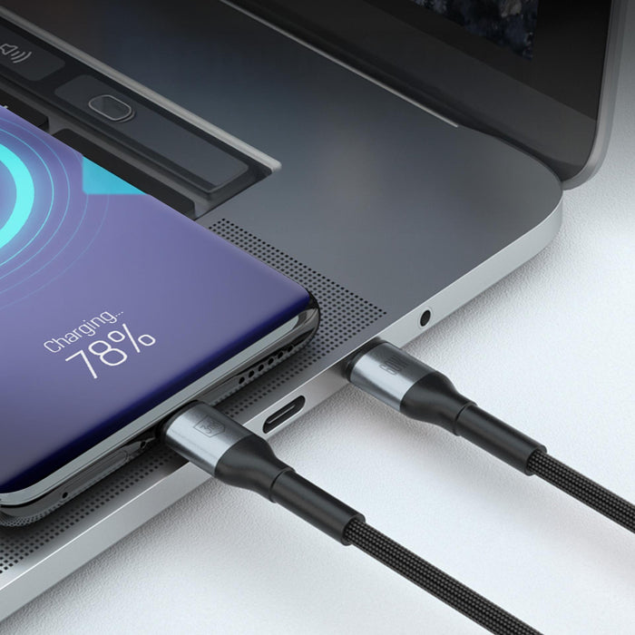 3mk Hyper Cable N-SERIES USB-C / USB-C 3m PD 3.0 QC 3.0 20V/3A 60W - black