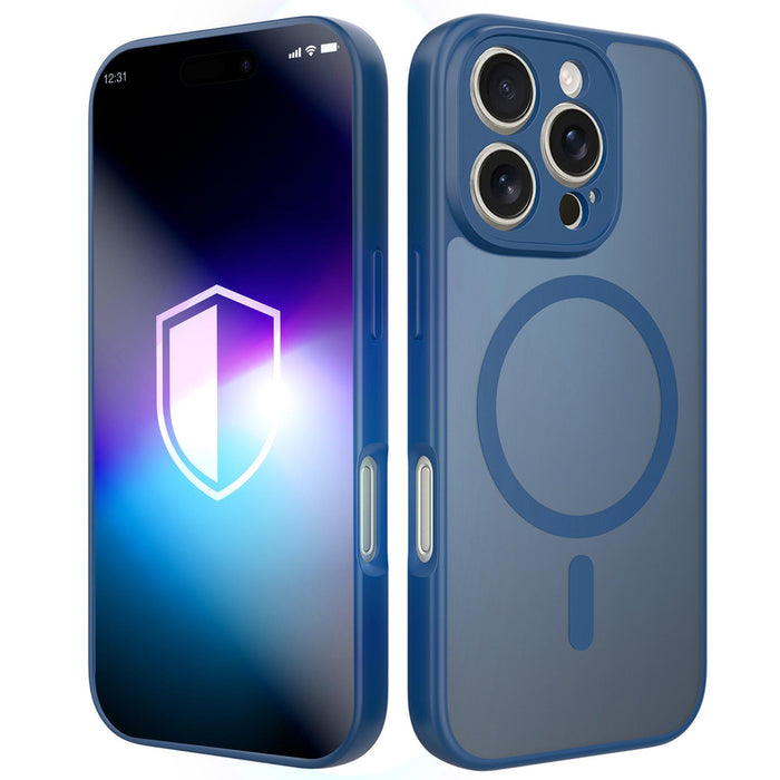 3mk Misty MagCase for iPhone 16 Pro - Blue
