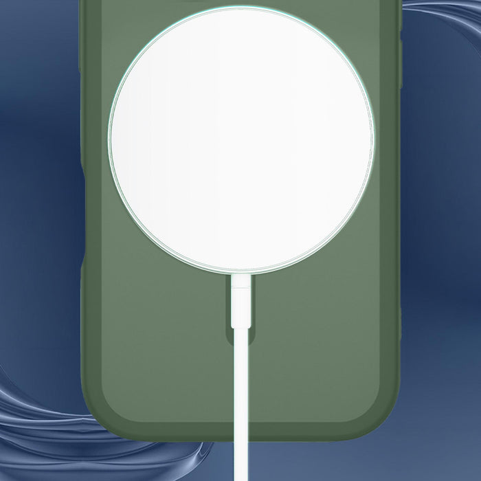 3mk Misty MagCase for iPhone 17 - green