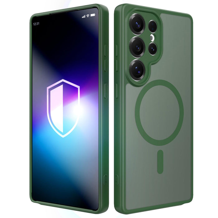 3mk Misty MagCase for Samsung Galaxy S25 Ultra - green