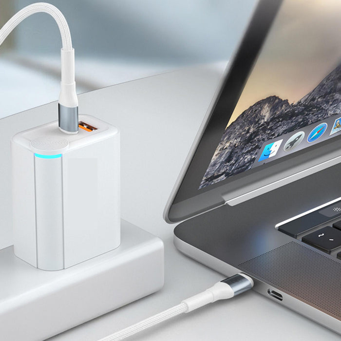 3mk Hyper Cable N-SERIES USB-C / Lightning 2m PD 3.0 9V / 3A 27W - white