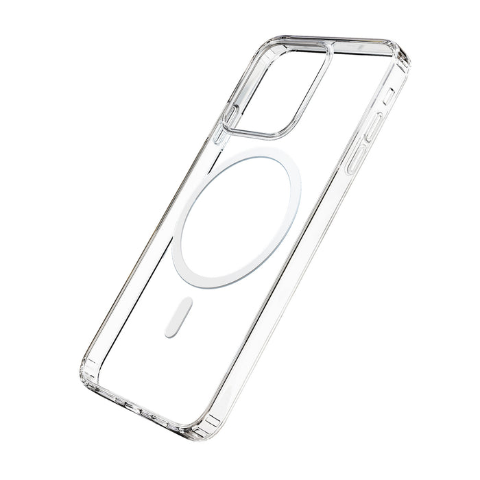 Case for iPhone 13 compatible with MagSafe from the 3mk MagCase series - transparent