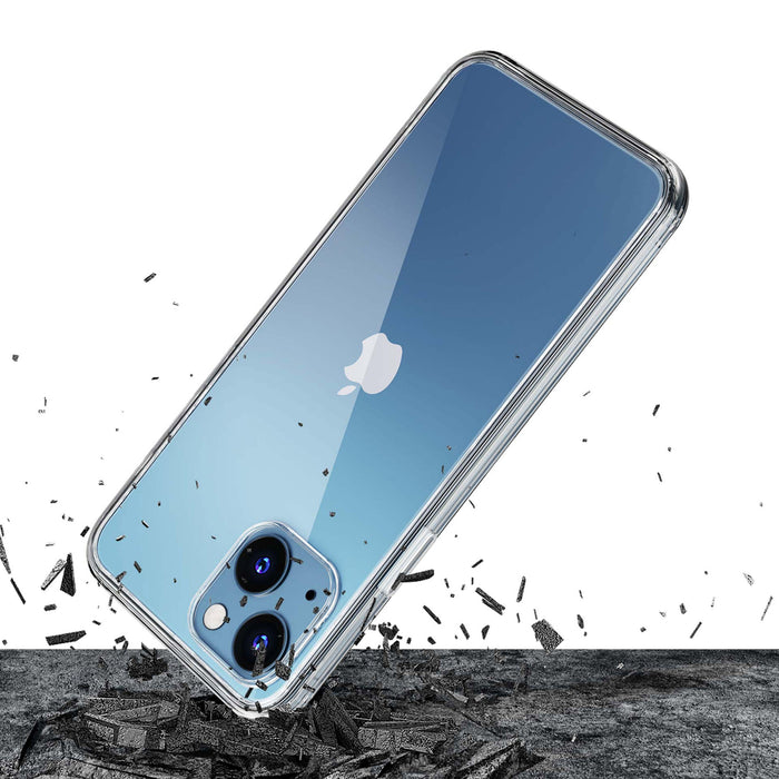 Case for iPhone 13 silicone from the 3mk Clear Case series - transparent