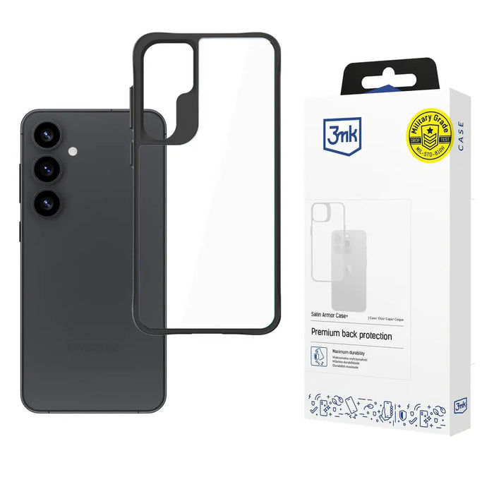 3mk Satin Armor Case+ for Samsung Galaxy S25+ - transparent - *Kategoria tymczasowa<<<HurtelXML