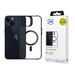 3mk Satin Armor MagCase with MagSafe for iPhone 13 / 14 - Transparent with Black Frame - *Kategoria