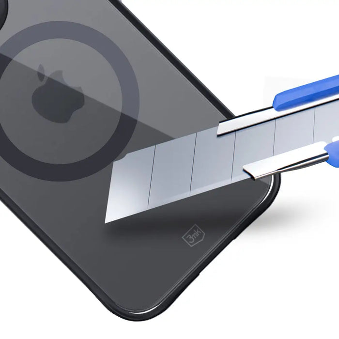 3mk Satin Armor MagCase with MagSafe for iPhone 13 Pro - Clear with Black Frame - *Kategoria tymczasowa<<<HurtelXML