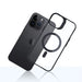 3mk Satin Armor MagCase with MagSafe for iPhone 14 Pro - Clear with Black Frame - *Kategoria tymczasowa<<<HurtelXML