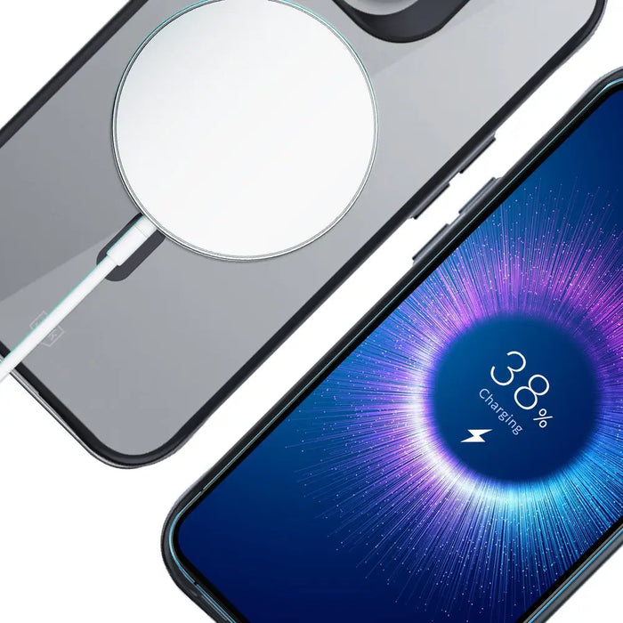 3mk Satin Armor MagCase with MagSafe iPhone 16 Pro Max - Clear with Black Frame - *Kategoria tymczasowa<<<HurtelXML