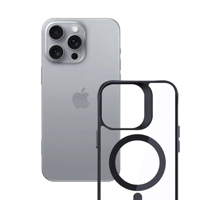 3mk Satin Armor MagCase with MagSafe iPhone 16 Pro Max - Clear with Black Frame - *Kategoria tymczasowa<<<HurtelXML