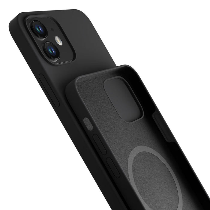 3mk Silicone Case for iPhone 12 / iPhone 12 Pro - black - *Kategoria tymczasowa<<<HurtelXML