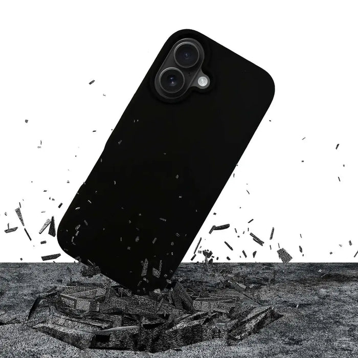 3mk Silicone Case for iPhone 16 - Black - *Kategoria tymczasowa<<<HurtelXML