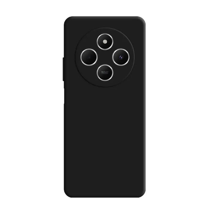 3mk Silicone Case for Xiaomi Redmi 14C / Xiaomi Redmi A4 5G - Black - *Kategoria tymczasowa<<<HurtelXML