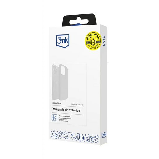 3mk Silicone Case for Xiaomi Redmi Note 13 Pro 4G - black - *Kategoria tymczasowa<<<HurtelXML