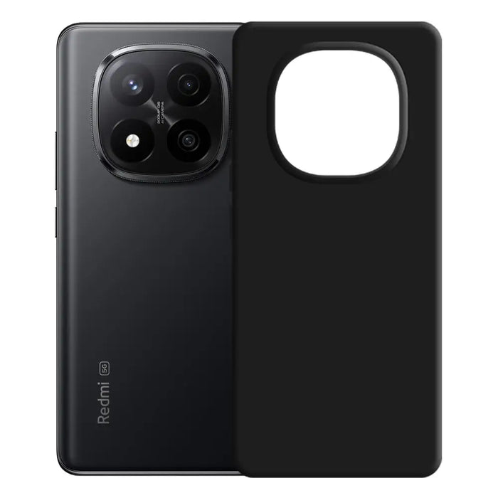 3mk Silicone Case for Xiaomi Redmi Note 14 Pro+ - black - *Kategoria tymczasowa<<<HurtelXML