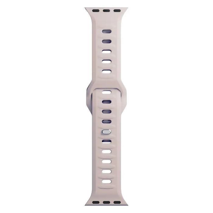 3mk Silicone Watch Strap for Apple Watch 38 / 40 / 41 mm - beige - *Kategoria tymczasowa<<<HurtelXML