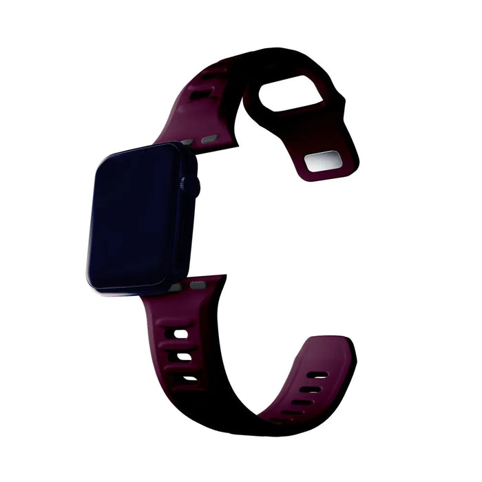 3mk Silicone Watch Strap for Apple Watch 38 / 40 / 41 mm - Burgundy - *Kategoria tymczasowa<<<HurtelXML