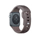 3mk Silicone Watch Strap for Apple Watch 38/40/41 mm - Dark Gray - *Kategoria tymczasowa<<<HurtelXML