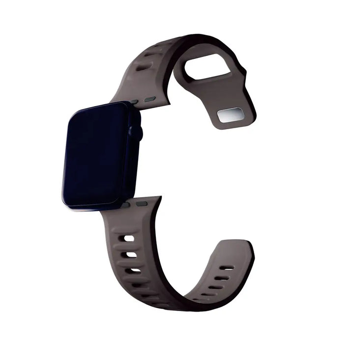 3mk Silicone Watch Strap for Apple Watch 38/40/41 mm - Dark Gray - *Kategoria tymczasowa<<<HurtelXML